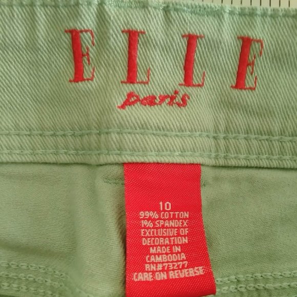 Elle Mint Green Blue Jeans Size 10- NWOT - Picture 3 of 6